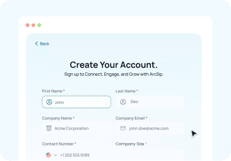 Create Your Account