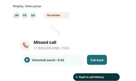 Never Miss a Call