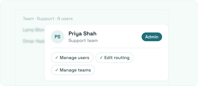 Team Administration